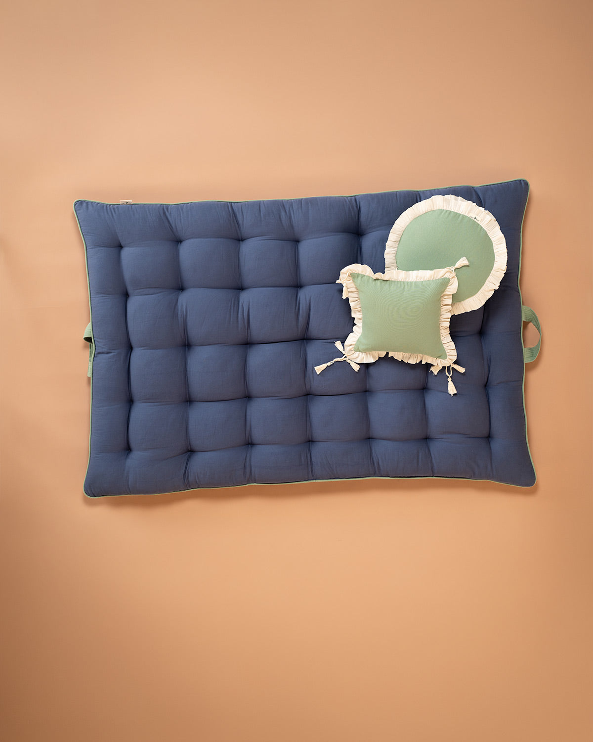 Moving Cloud Set Blue + Mint Green