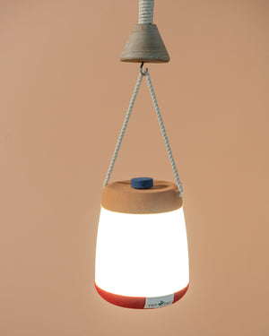Firefly Lantern Peach + Red