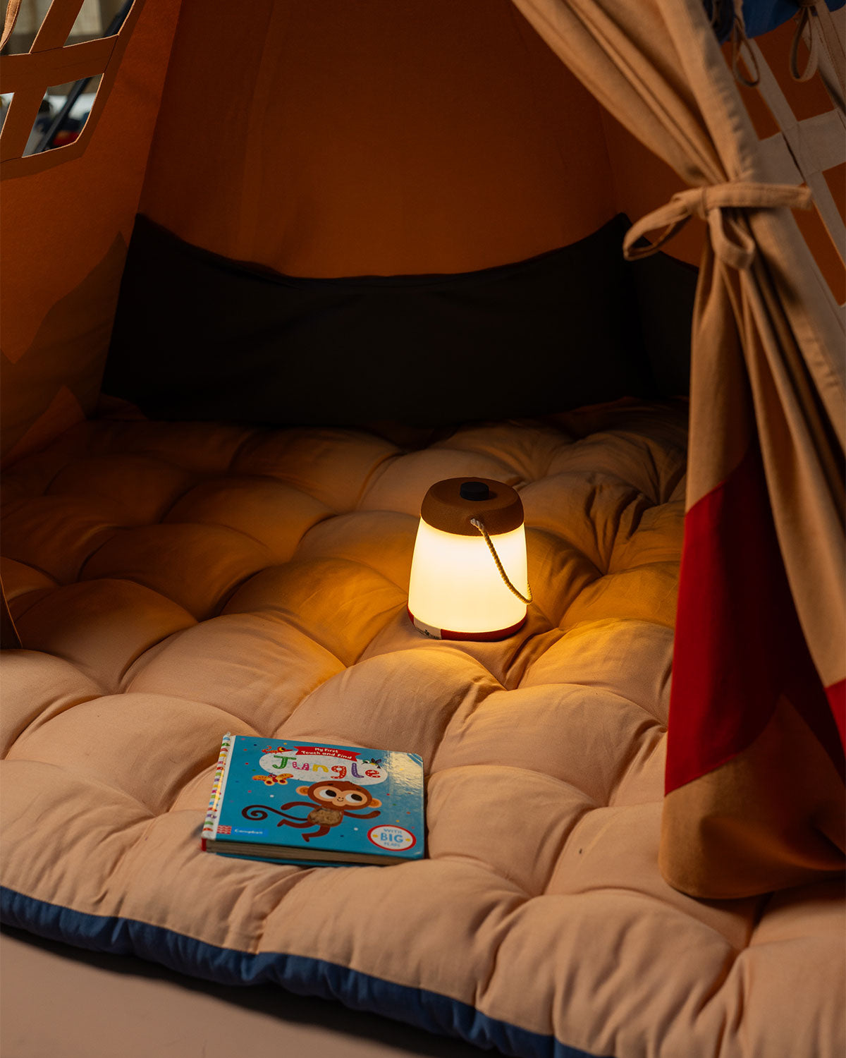 Firefly Lantern Peach + Red