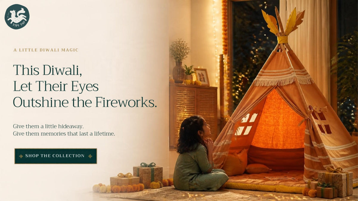 A little Diwali magic. This Diwali, let their eyes outshine the fireworks. Give them a little hideaway, give them memories that last a lifetime. Shop the collection.